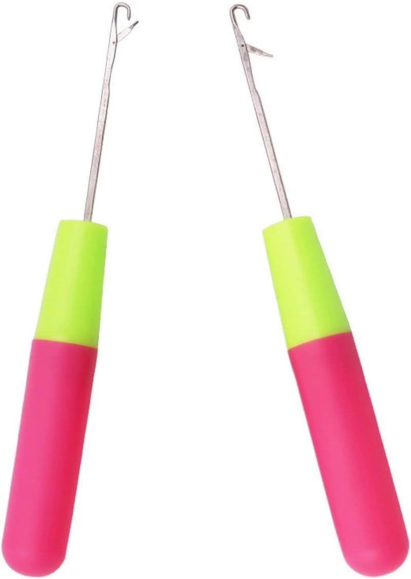 Dzrige Latch Hook Tool, 5Pcs Hair Crochet Hooks 0.2 Inch Latch Hook Crochet Needle for Braid Hair, Hair Extension, Carf and Carpet Making, Crafts DIY - Image 3